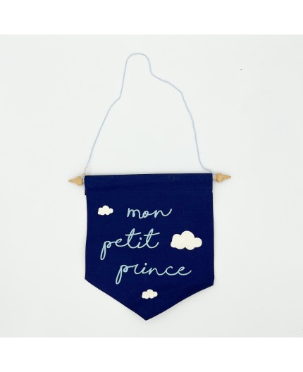 Fanion Mon Petit Prince - bleu marine