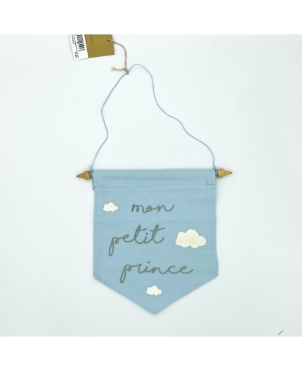 Fanion Mon Petit Prince - bleu ciel