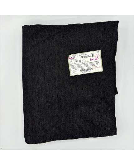 Coupon - Jean noir/gris - 1m40*1m50