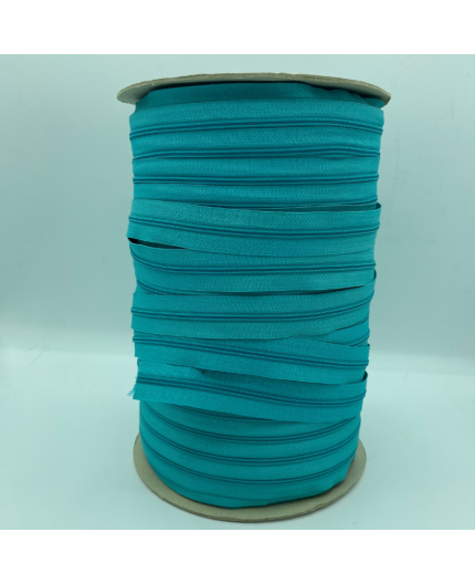 Rouleau de zip Turquoise 4mm