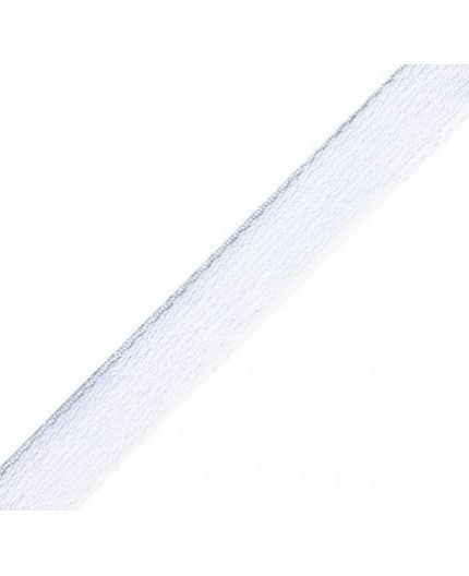 Elastique Bretelle de soutien gorge - blanc - 10mm