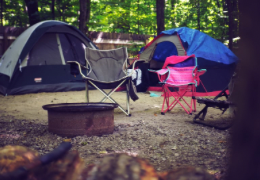 Camping avec des enfants