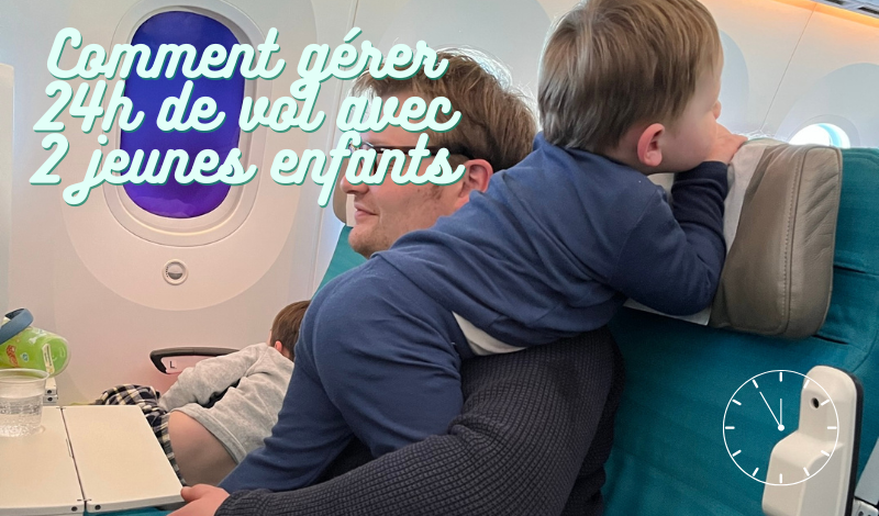 24h de vol avec 2 petits